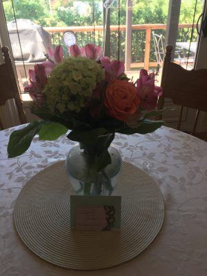 Bouquet of Flowers, house sitting gift, house sitting experiences