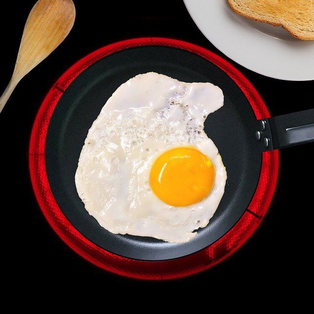 Induction frying pan, go wrong house sitting