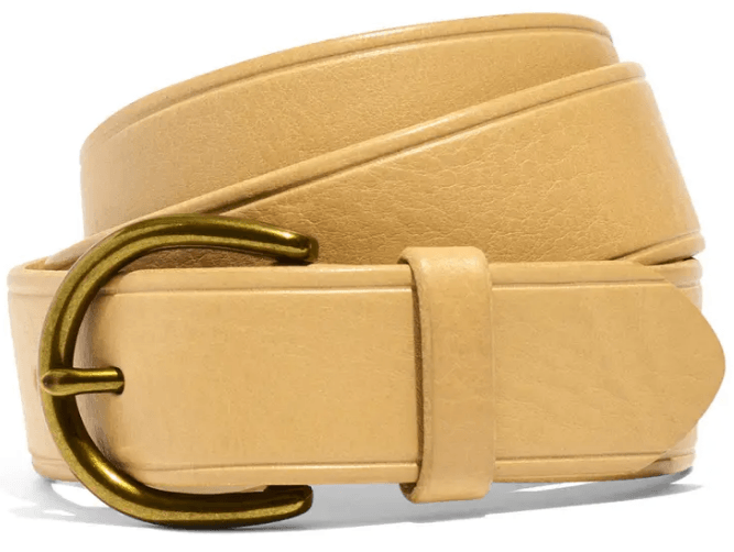 Leather Belt, buckle