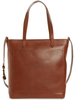 Brown Transport Leather Tote