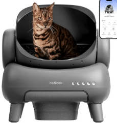 Deluxe Self-Cleaning Cat Litter Box, Cat